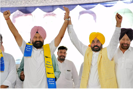Hardeep Singh Dimpy Dhillon joined AAP